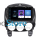 Штатная магнитола Lesko для Mazda 2 II (DE) 2007-2010 экран 9" 1/16Gb Wi-Fi GPS Base