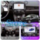 Штатная магнитола Lesko для Mazda 2 II Рестайлинг (DE2) 2010-2014 экран 9" 4/64 QLED CarPlay 4G Wi-Fi GPS 360 Prime