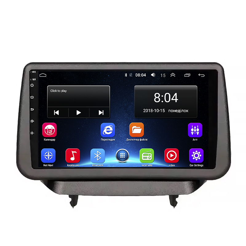 Штатная магнитола Lesko для Mazda 2 III (DJ) 2014-2019 экран 9" 2/32Gb Wi-Fi GPS Base