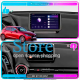 Штатная магнитола Lesko для Mazda 2 III (DJ) Рестайлинг 2019-н.в. экран 9" 2/32Gb Wi-Fi GPS Base