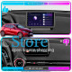 Штатная магнитола Lesko для Mazda 2 III (DJ) Рестайлинг 2019-н.в. экран 9" 6/128Gb 4G Wi-Fi GPS Top