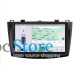 Штатная магнитола Lesko для Mazda 3 II (BL) 2008-2011 экран 9" 4/64 QLED CarPlay 4G Wi-Fi GPS 360 Prime