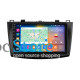 Штатная магнитола Lesko для Mazda 3 II (BL) Рестайлинг 2011-2013 экран 9" 4/64Gb CarPlay 4G Wi-Fi GPS Prime