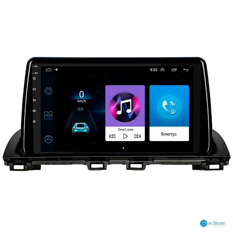 Штатная магнитола Lesko для Mazda 3 III (BM) 2013-2017 экран 9" 1/16Gb Wi-Fi GPS Base