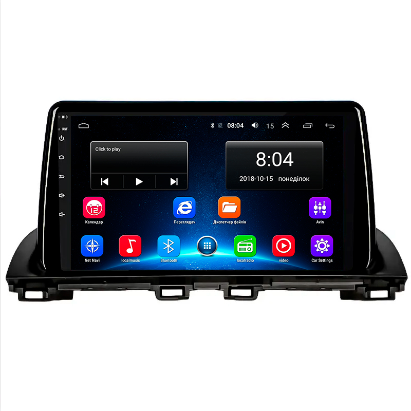 Штатная магнитола Lesko для Mazda 3 III (BM) 2013-2017 экран 9" 2/32Gb Wi-Fi GPS Base