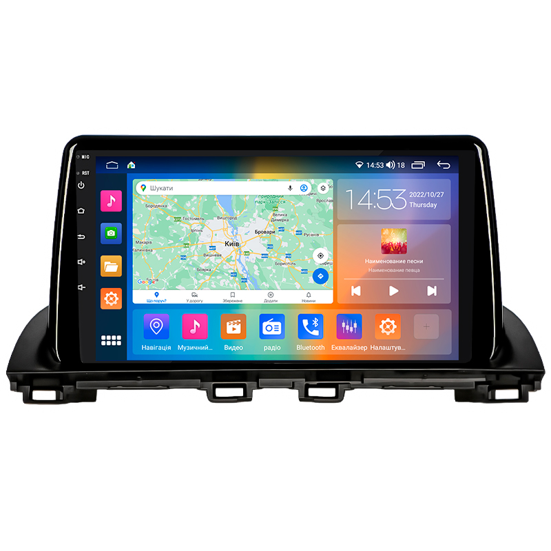 Штатная магнитола Lesko для Mazda 3 III (BM) 2013-2017 экран 9" 4/64Gb CarPlay 4G Wi-Fi GPS Prime