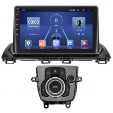 Штатная магнитола Lesko для Mazda 3 III (BM) Рестайлинг 2016-2019 экран 9" 2/32Gb 4G Wi-Fi GPS Top