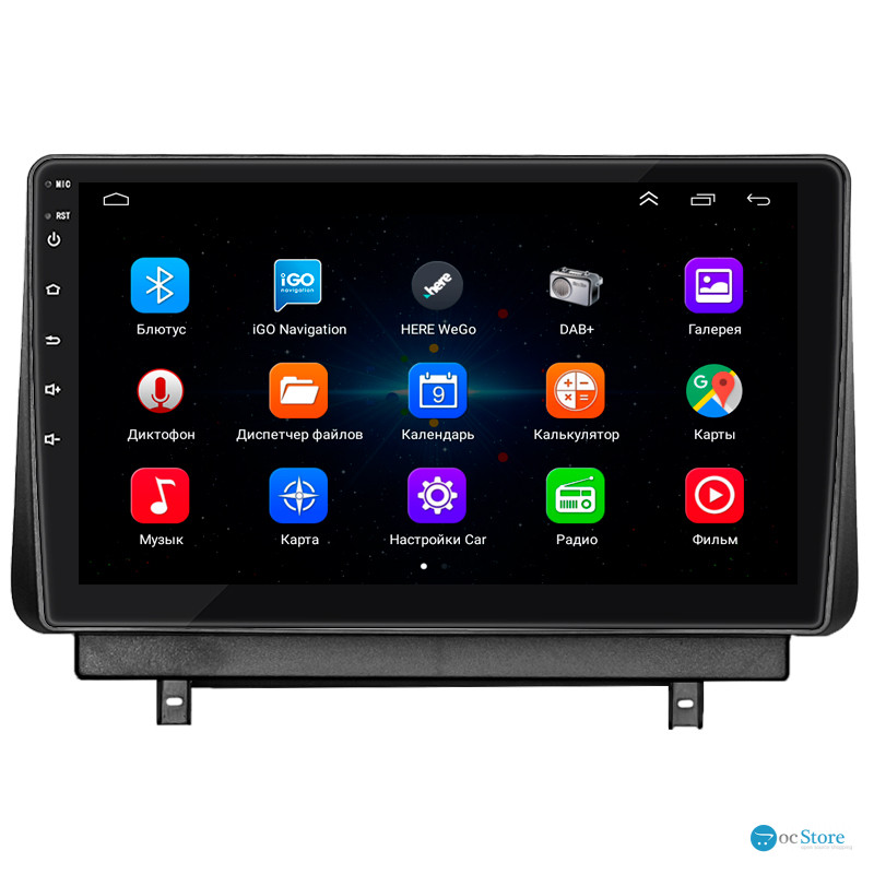 Штатная магнитола Lesko для Mazda 3 IV (BP) 2019-н.в. экран 10" 1/16Gb Wi-Fi GPS Base
