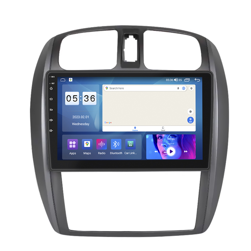 Штатная магнитола Lesko для Mazda 323  2003-2008 экран 9" 4/64Gb CarPlay 4G Wi-Fi GPS Prime