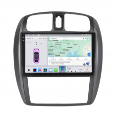Штатная магнитола Lesko для Mazda 323  2003-2008 экран 9" 4/64 QLED CarPlay 4G Wi-Fi GPS 360 Prime