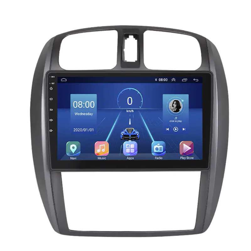 Штатная магнитола Lesko для Mazda 323  2003-2008 экран 9" 2/32Gb 4G Wi-Fi GPS Top