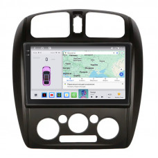 Штатная магнитола Lesko для Mazda 323 VI (BJ) Рестайлинг 2000-2003 экран 9" 4/64 QLED CarPlay 4G Wi-Fi GPS 360 Prime