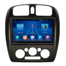 Штатная магнитола Lesko для Mazda 323 VI (BJ) Рестайлинг 2000-2003 экран 9" 2/32Gb 4G Wi-Fi GPS Top