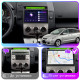 Штатная магнитола Lesko для Mazda 5 I (CR) Рестайлинг 2007-2010 экран 9" 4/64Gb CarPlay 4G Wi-Fi GPS Prime