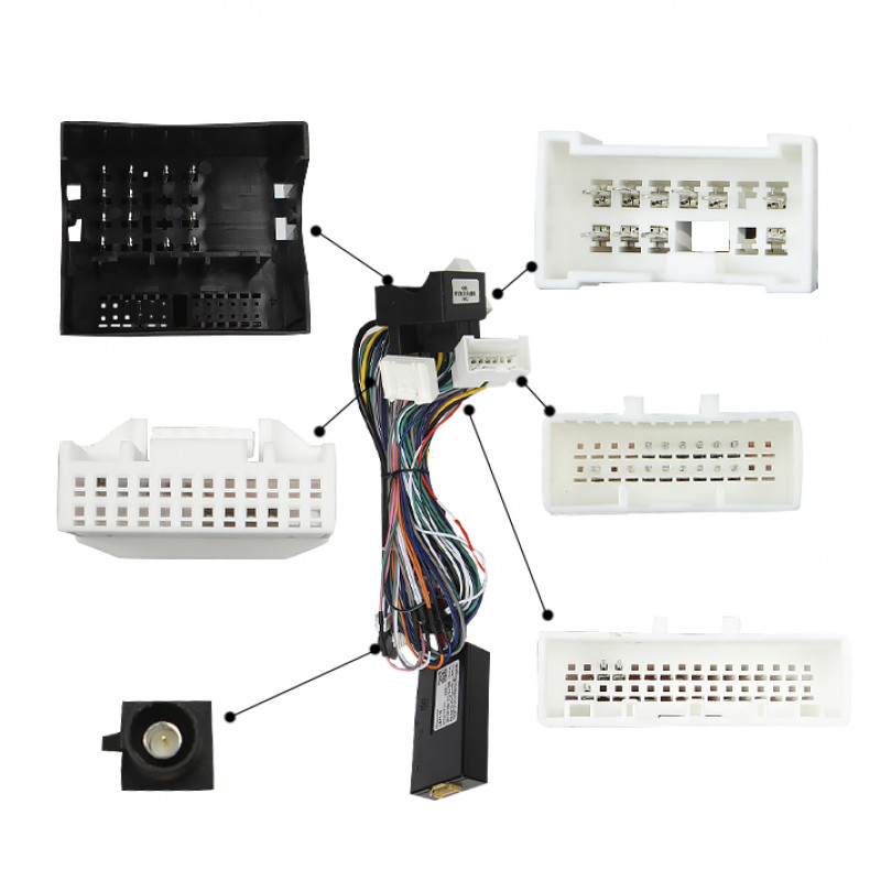 Адаптер штатного усилителя FEELDO Renault Clio 2005-2014 Megane Koleos 2008-2016 CAN-BUS (7627)