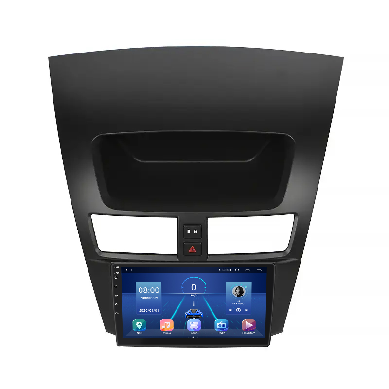 Штатная магнитола Lesko для Mazda BT-50 II 2011-2015 экран 9" 6/128Gb 4G Wi-Fi GPS Top