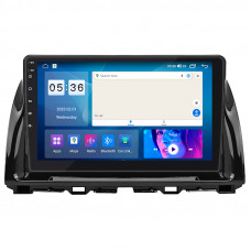 Штатная магнитола Lesko для Mazda CX-5 I Рестайлинг 2015-2017 экран 10" 4/64Gb CarPlay 4G Wi-Fi GPS Prime