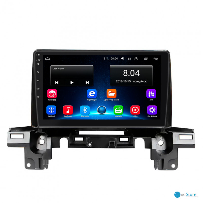 Штатная магнитола Lesko для Mazda CX-5 II 2017-н.в. экран 9" 2/32Gb Wi-Fi GPS Base