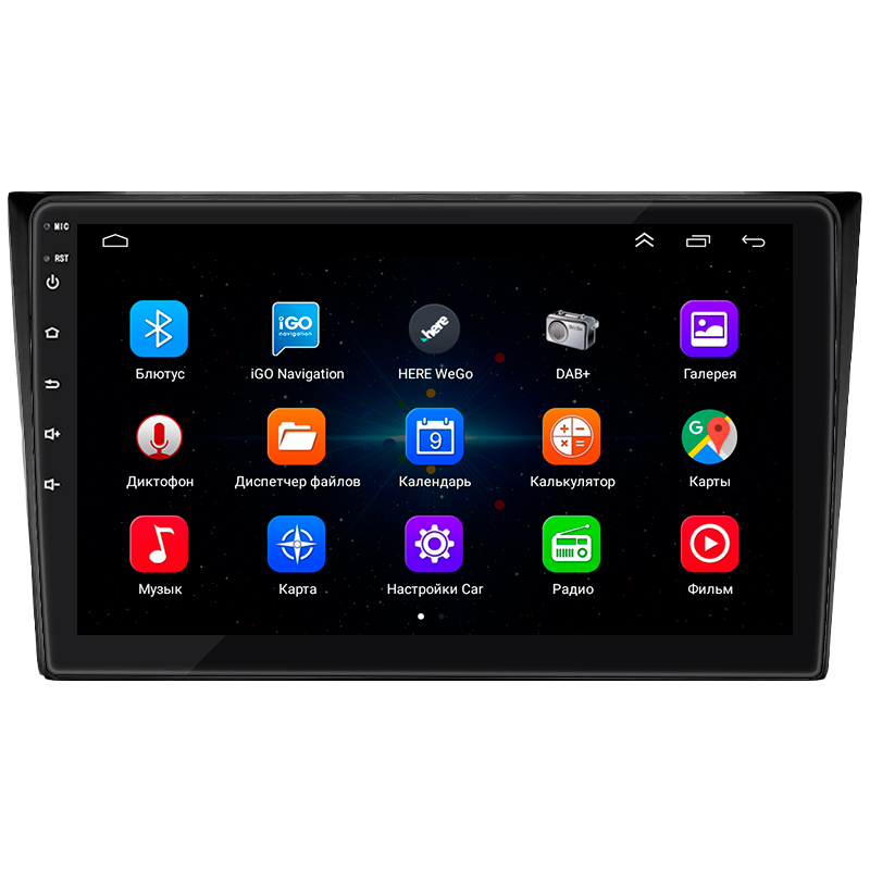 Штатная магнитола Lesko для Mazda CX-9 I 2006-2012 экран 10" 1/16Gb Wi-Fi GPS Base