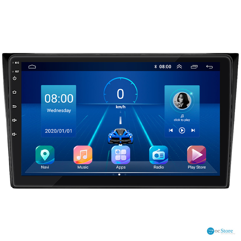 Штатная магнитола Lesko для Mazda CX-9 I 2006-2012 экран 10" 4/32Gb 4G Wi-Fi GPS Top