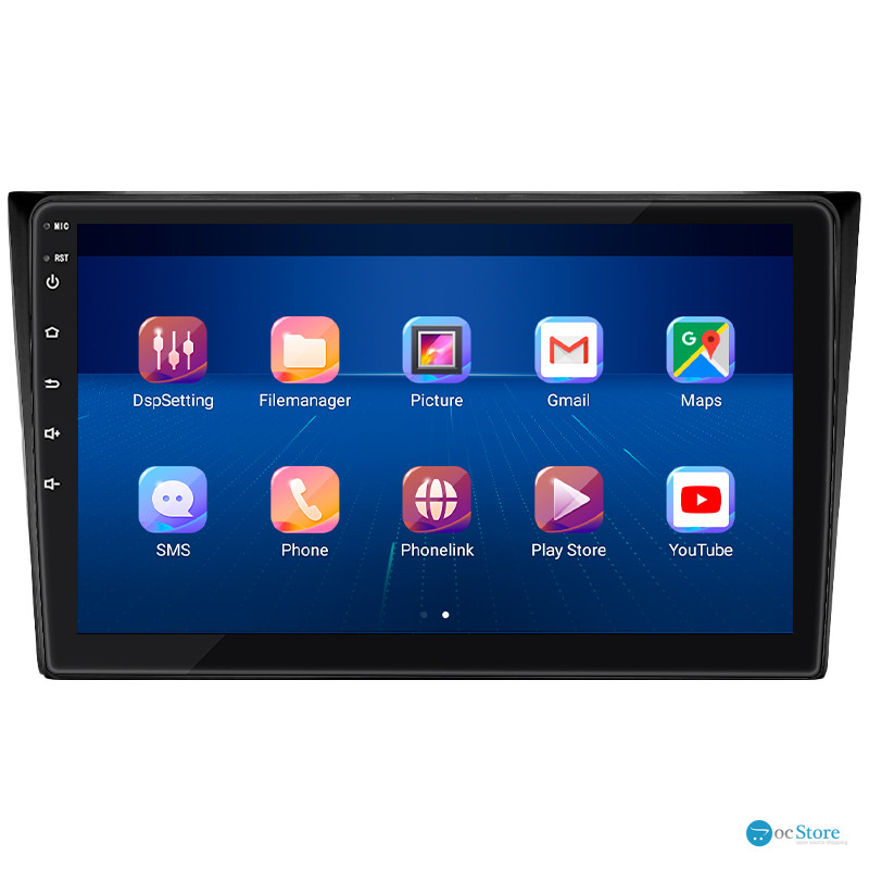 Штатная магнитола Lesko для Mazda CX-9 I 2006-2012 экран 10" 4/32Gb 4G Wi-Fi GPS Top