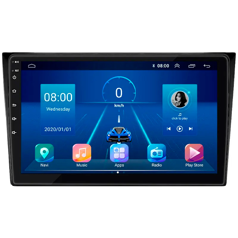 Штатная магнитола Lesko для Mazda CX-9 I 2006-2012 экран 10" 6/128Gb 4G Wi-Fi GPS Top