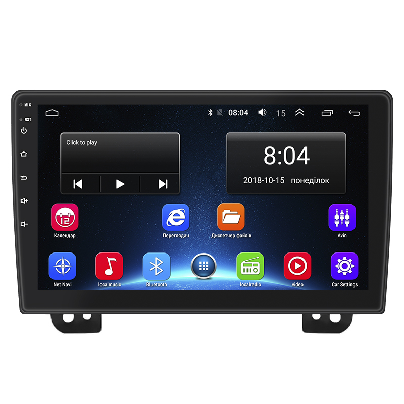 Штатная магнитола Lesko для Mazda MPV II (LW) 1999-2003 экран 9" 2/32Gb Wi-Fi GPS Base