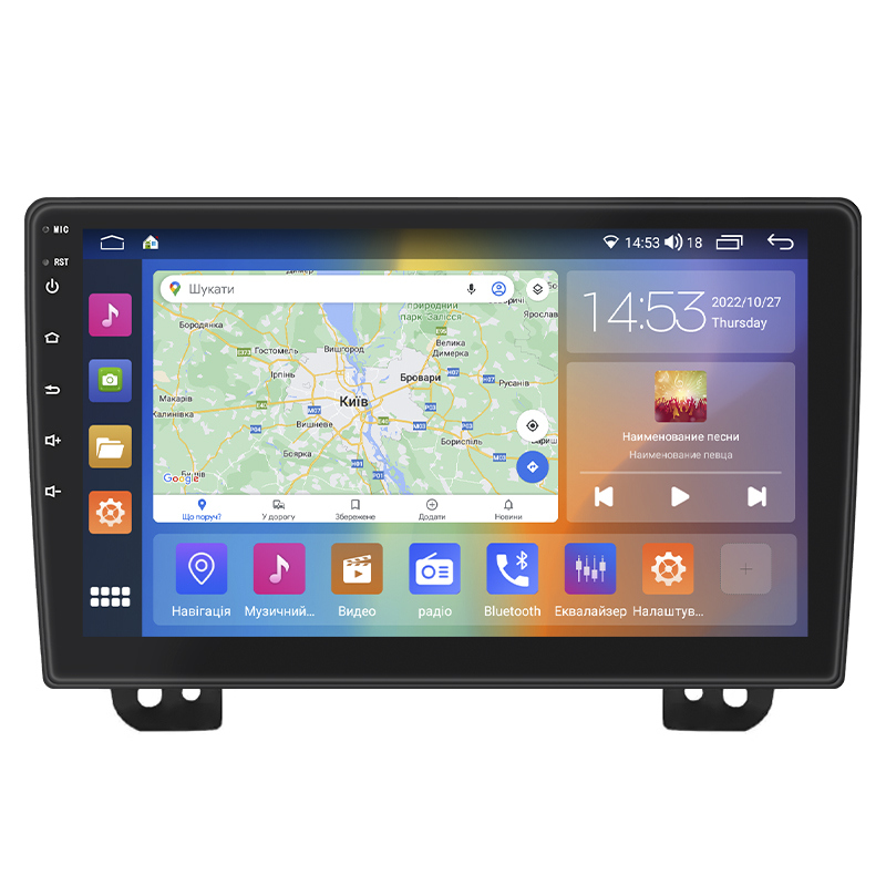 Штатная магнитола Lesko для Mazda MPV II (LW) 1999-2003 экран 9" 2/32Gb CarPlay 4G Wi-Fi GPS Prime