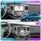 Штатная магнитола Lesko для Mazda MPV II (LW) Рестайлинг 2003-2006 экран 9" 4/64 QLED CarPlay 4G Wi-Fi GPS 360 Prime