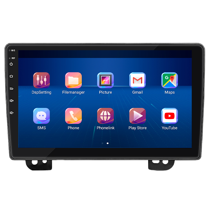 Штатная магнитола Lesko для Mazda MPV II (LW) Рестайлинг 2003-2006 экран 9" 6/128Gb 4G Wi-Fi GPS Top