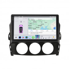 Штатная магнитола Lesko для Mazda MX-5 III (NC) Рестайлинг 2008-2015 экран 9" 4/64 QLED CarPlay 4G Wi-Fi GPS 360 Prime