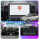 Штатная магнитола Lesko для Mazda Premacy II (CR) 2005-2007 экран 9" 4/64 QLED CarPlay 4G Wi-Fi GPS 360 Prime