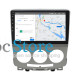 Штатная магнитола Lesko для Mazda Premacy II (CR) Рестайлинг 2007-2010 экран 9" 1/16Gb Wi-Fi GPS Base