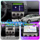 Штатная магнитола Lesko для Mazda Premacy II (CR) Рестайлинг 2007-2010 экран 9" 4/64Gb CarPlay 4G Wi-Fi GPS Prime