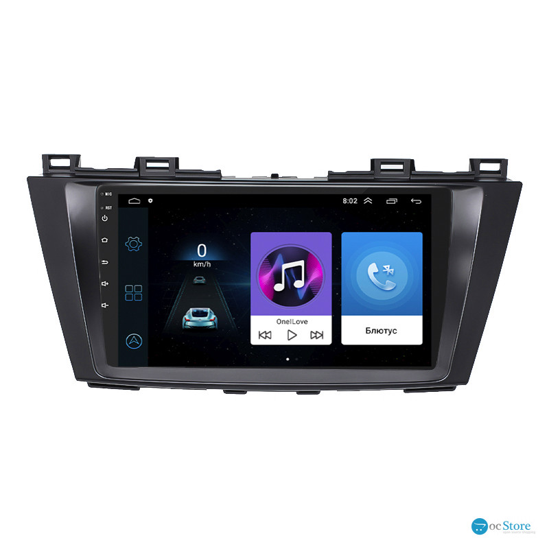 Штатная магнитола Lesko для Mazda Premacy III (CW) 2010-2017 экран 9" 2/32Gb Wi-Fi GPS Base