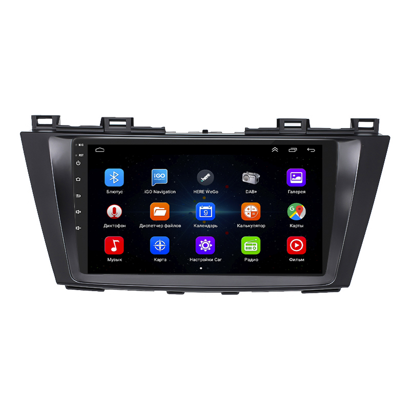 Штатная магнитола Lesko для Mazda Premacy III (CW) 2010-2017 экран 9" 2/32Gb Wi-Fi GPS Base
