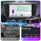 Штатная магнитола Lesko для Mazda Premacy III (CW) 2010-2017 экран 9" 4/64 QLED CarPlay 4G Wi-Fi GPS 360 Prime