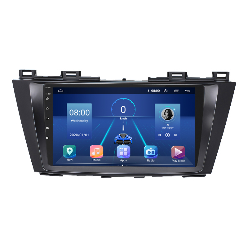 Штатная магнитола Lesko для Mazda Premacy III (CW) 2010-2017 экран 9" 2/32Gb 4G Wi-Fi GPS Top