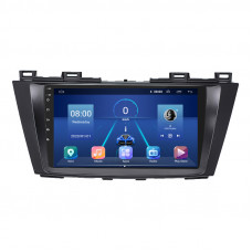 Штатная магнитола Lesko для Mazda Premacy III (CW) 2010-2017 экран 9" 4/64Gb 4G Wi-Fi GPS Top