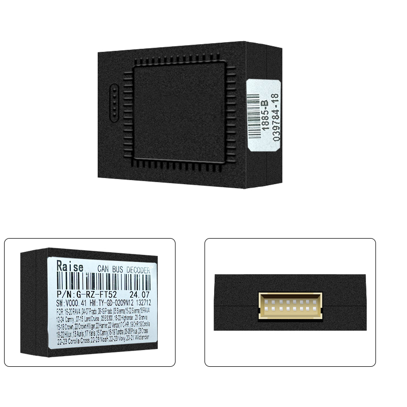 Адаптер штатного усилителя Фишка FEELDO Toyota Camry (USA) Land Cruiser Fortuner Prius RAV4 Highlander CAN-BUS (1885)