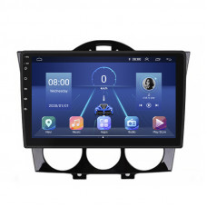 Штатная магнитола Lesko для Mazda RX-8 I 2003-2008 экран 9" 4/64Gb 4G Wi-Fi GPS Top