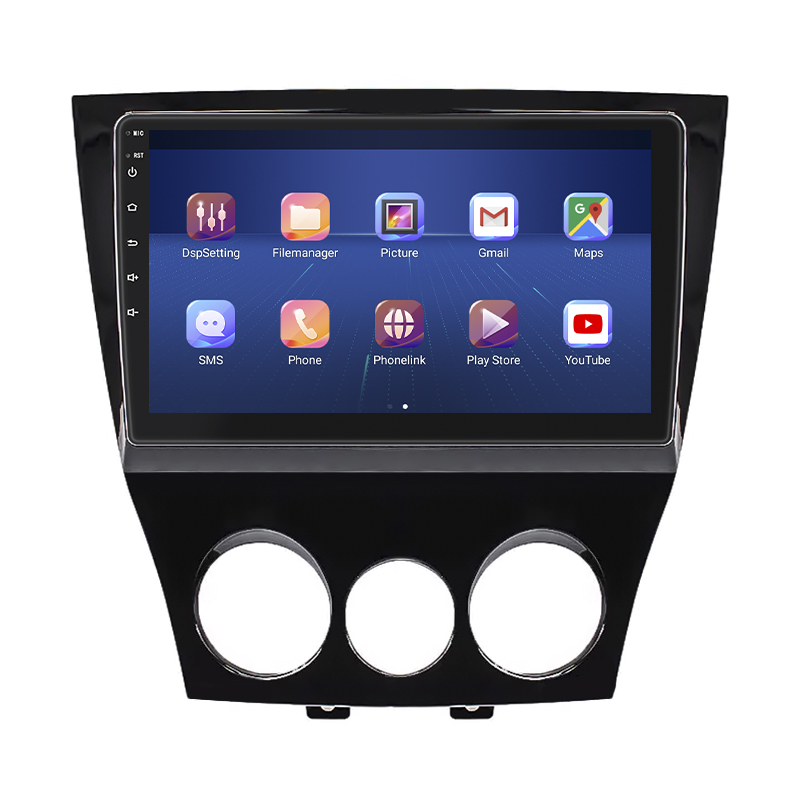 Штатная магнитола Lesko для Mazda RX-8 I Рестайлинг 2008-2012 экран 9" 4/64Gb 4G Wi-Fi GPS Top