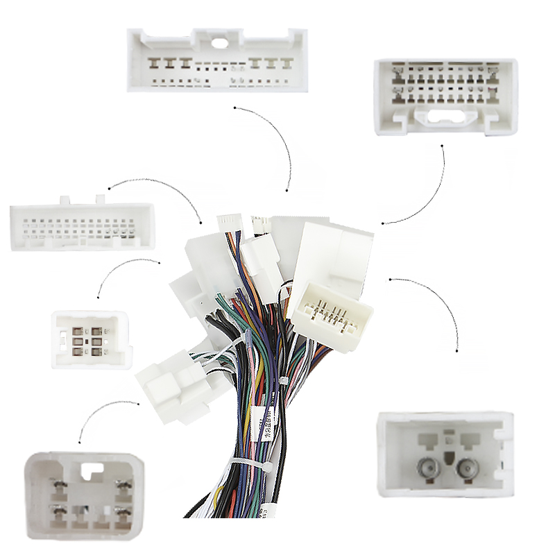 Адаптер штатного усилителя FEELDO Toyota Land Cruiser Prado 120 2002-2009 Lexus GX 470 2002-2009 CAN-BUS (7449)