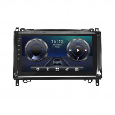 Штатная магнитола Lesko для Mercedes-Benz A-Класс II (W169) 2004-2008 экран 9" 4/64Gb 4G Wi-Fi GPS Top