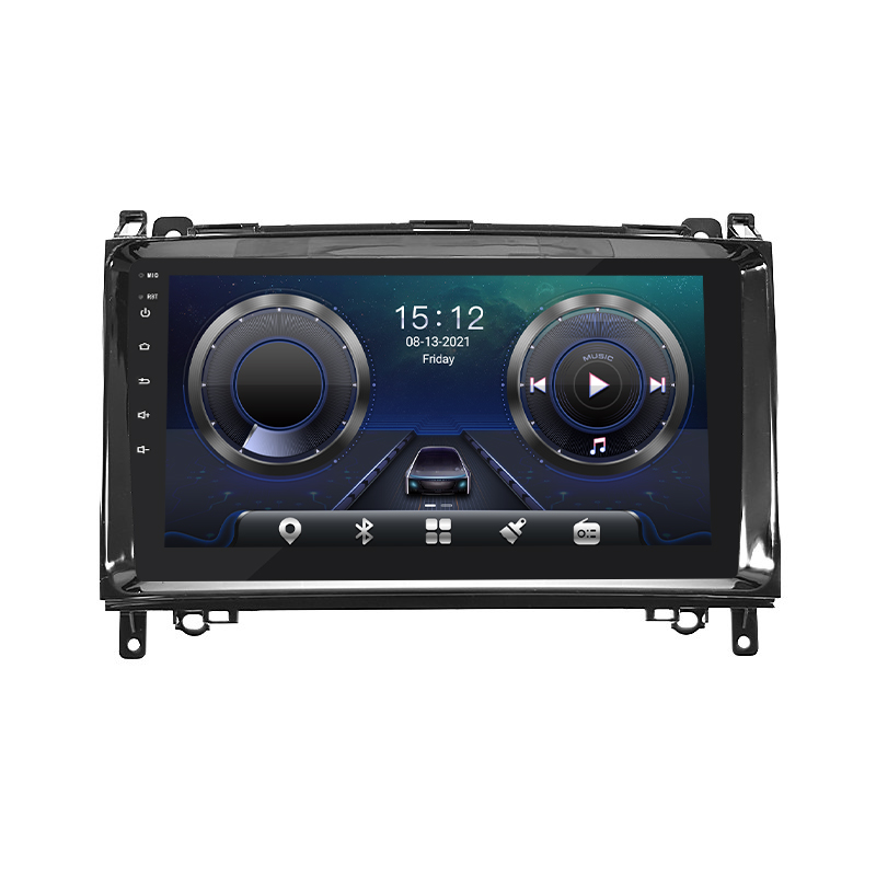 Штатная магнитола Lesko для Mercedes-Benz A-Класс II (W169) Рестайлинг 2008-2012 экран 9" 4/64Gb 4G Wi-Fi GPS Top