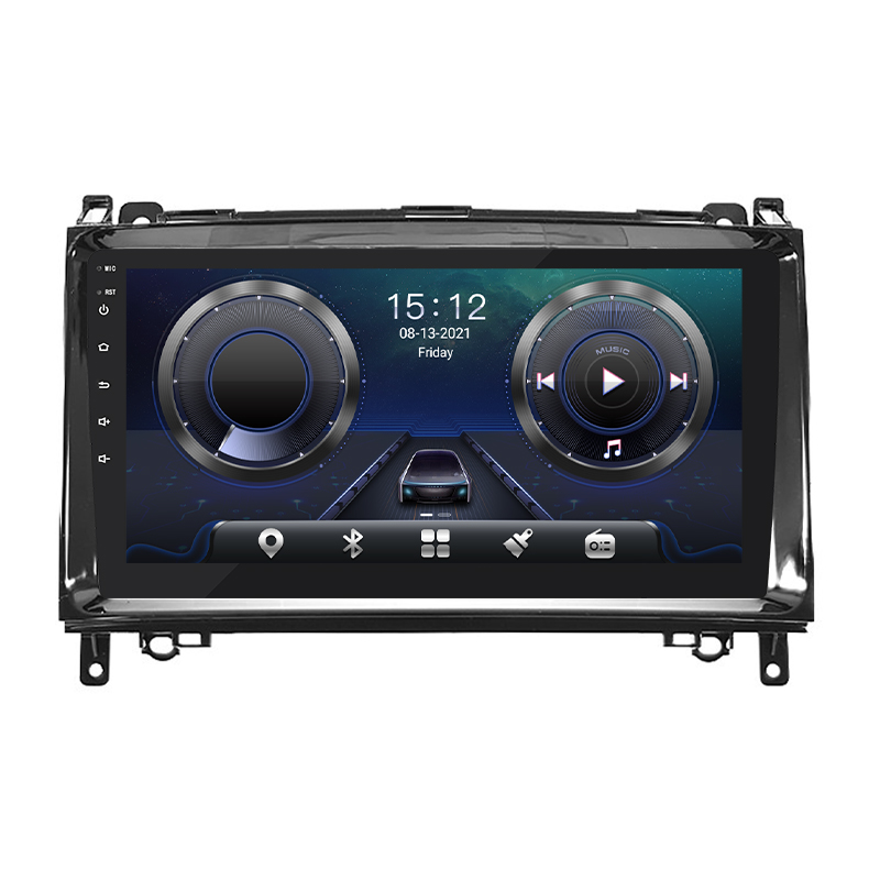 Штатная магнитола Lesko для Mercedes-Benz B-Класс I (W245) 2005-2009 экран 9" 4/64Gb 4G Wi-Fi GPS Top