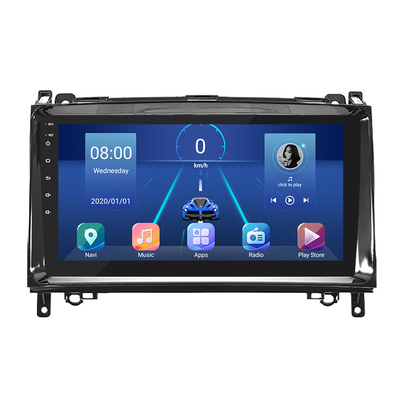 Штатная магнитола Lesko для Mercedes-Benz B-Класс I (W245) 2005-2009 экран 9" 6/128Gb 4G Wi-Fi GPS Top