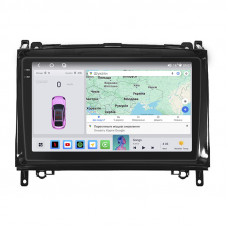 Штатная магнитола Lesko для Mercedes-Benz B-Класс I (W245) Рестайлинг 2008-2011 экран 9" 4/64 QLED CarPlay 4G Wi-Fi GPS 360 Prime