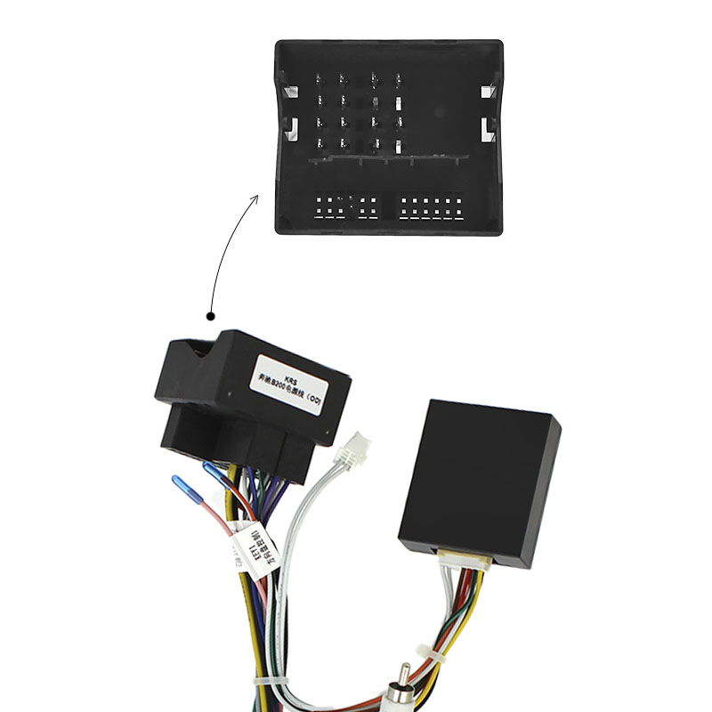 Штатная магнитола Lesko для Mercedes-Benz C-Класс II (W203) Рестайлинг 2004-2008 экран 9" 6/128Gb 4G Wi-Fi GPS Top