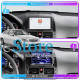 Штатная магнитола Lesko для Mercedes-Benz C-Класс III (W204) 2006-2011 экран 9" 4/64 QLED CarPlay 4G Wi-Fi GPS 360 Prime